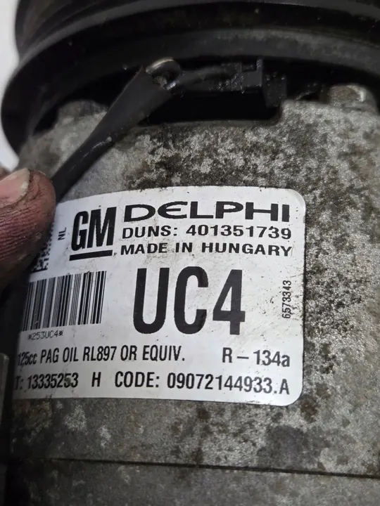 Ilmastointikompressori Opel Astra IV J 1.4T image 9