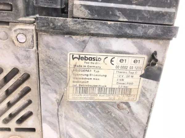 OEM 7L6815071D Webasto VW Touareg 3.0 SUV:lle image 4