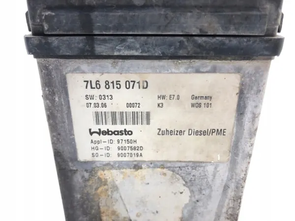 OEM 7L6815071D Webasto VW Touareg 3.0 SUV:lle image 5
