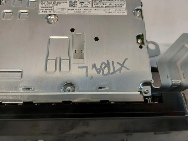 OEM 2591A6RP1B Originele Radio Navigatie Nissan Qashqai III image 5