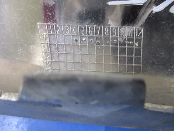 Dacia Sandero I Chrome Grille Trim 8200763573 image 3