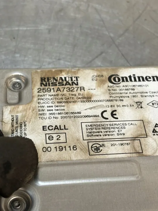 Radio Navigation OEM 2591A7327R pour Renault Clio V image 3