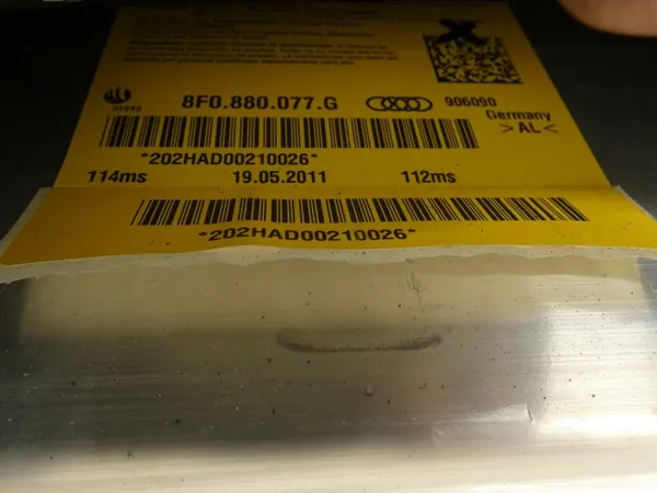 Barre anti-roulis arrière OEM 8F0880077G Audi A5 8F Cabrio image 7