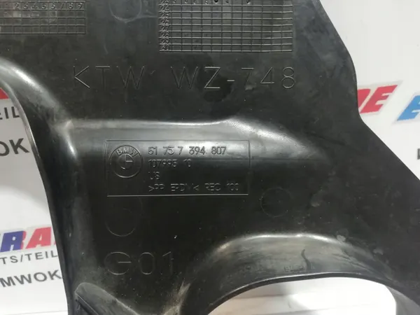 OEM 7394807 Couvre-direction gauche pour BMW G01 G02 F97 F98 image 3