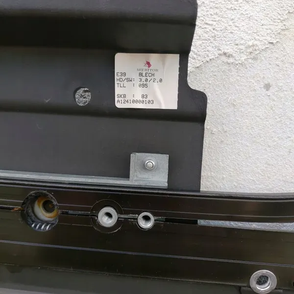 BMW E39 Taklucka Metall OEM E39szyberdach image 5