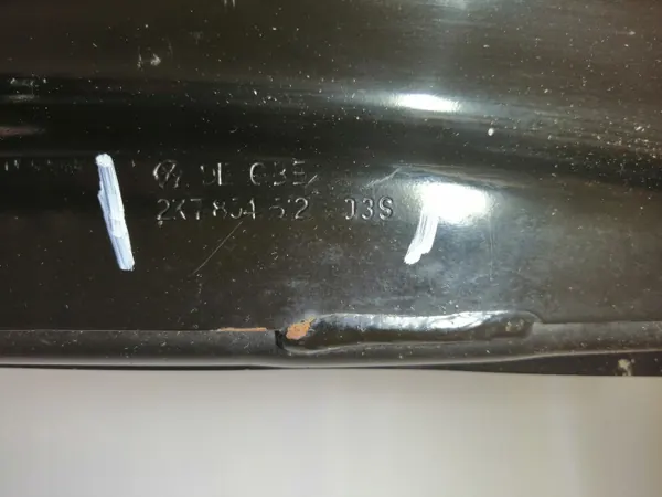 VW Caddy Heckstoßstangen-Träger OEM 2K7804512 image 5