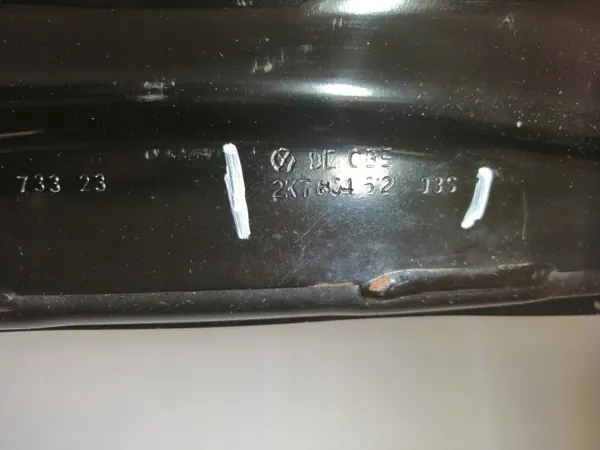 VW Caddy Heckstoßstangen-Träger OEM 2K7804512 image 6