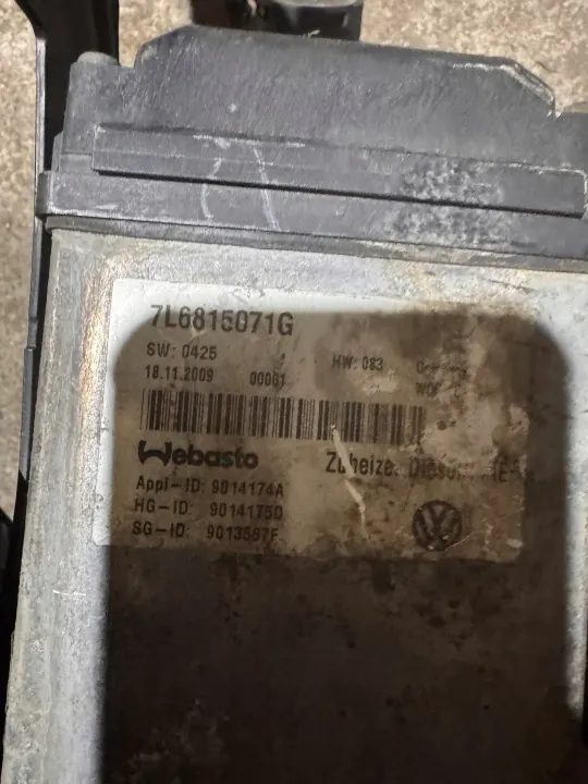 Webasto VW Touareg 7L OEM 7L6815071G image 3