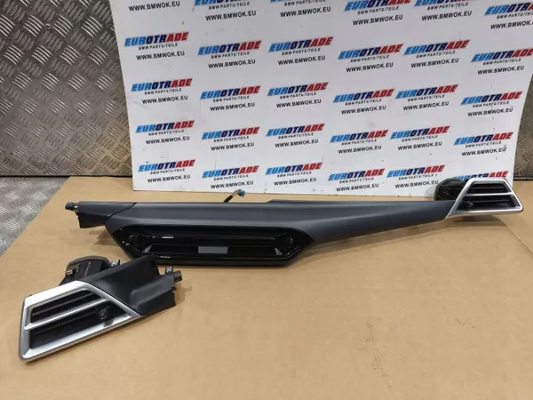 BMW 9633596 9633611 Garniture Console Graphite Foncé image 2