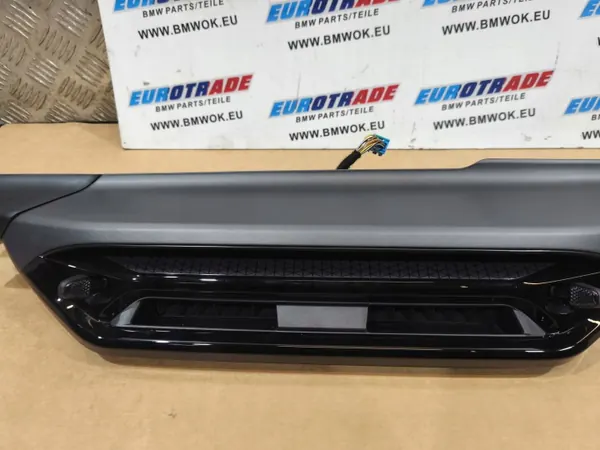 BMW 9633596 9633611 Garniture Console Graphite Foncé image 4