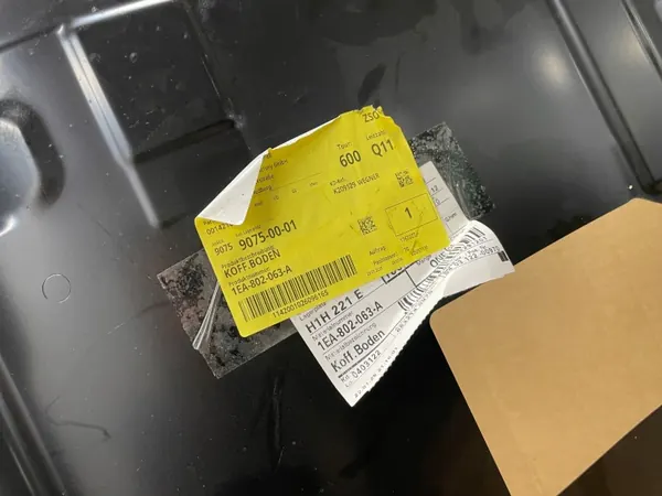 Painel chão porta-bagagens VW ID4/ID5 OEM 1EA802063A - Novo image 6