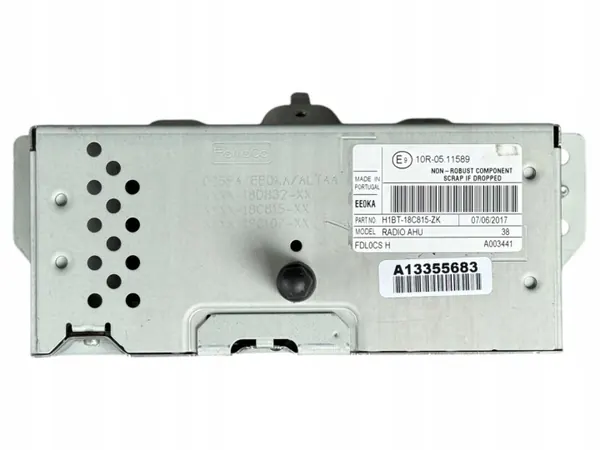 Ford Fiesta MK8 2017 Radio Nav Lezer OEM H1BT-18C815-ZK image 2