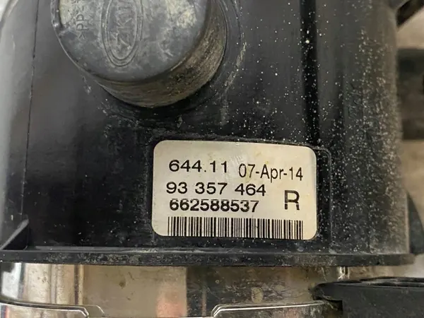 Farol halógeno direito OPEL ZAFIRA B LIFT 93357464 image 8