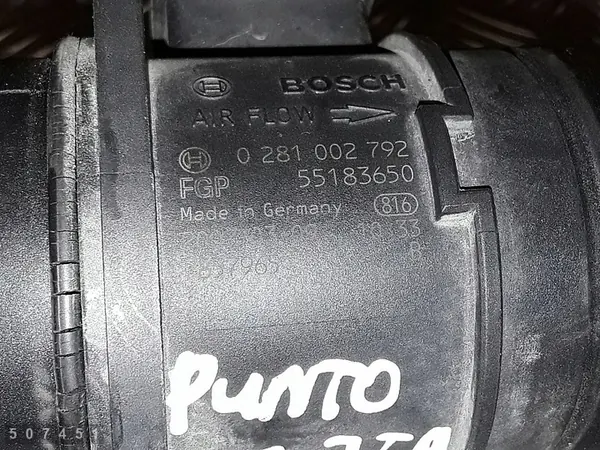 Luftmassenmesser Fiat Grande Punto 1.3 JTD 55183650 image 5