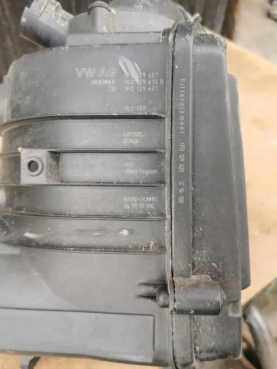 Luftansaugrohr Audi A3 8P Volkswagen 1.6 MPI image 6