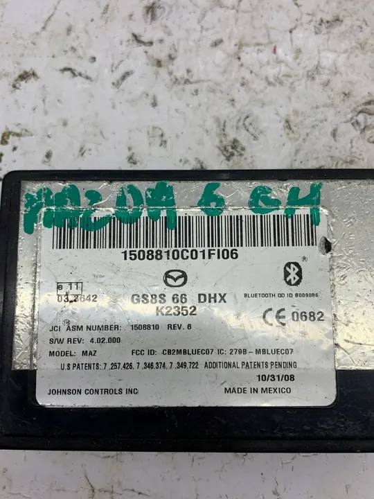 Módulo de Control Bluetooth GS8S66DHX Mazda image 4