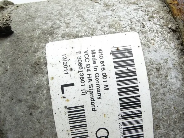 OEM 4H0616001M Luftfjädringsstötdämpare Vänster Bak Audi A8 D4 image 3