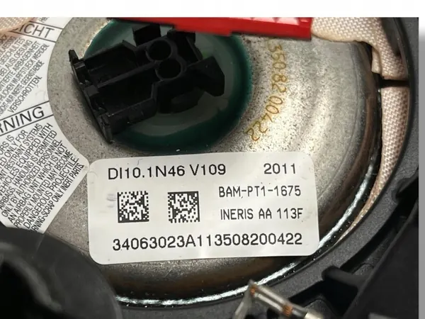 Ford Focus 3 ohjauspyörän turvatyyny OEM AM51-R042B85-CDW image 7