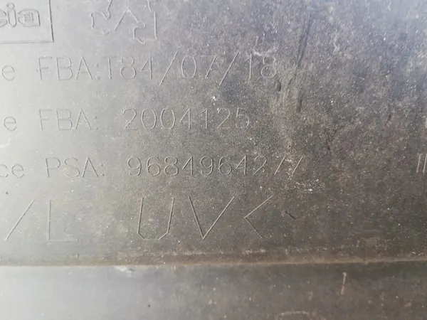 Paraurti posteriore Peugeot 3008 OE 9684964277 image 7