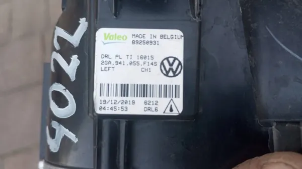 Dagljus fram vänster OEM 2GA941055F Volkswagen T-Roc image 3