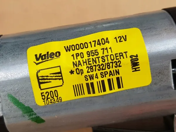 Heckwischermotor + Arm / SEAT LEON II 2005-2012 image 2