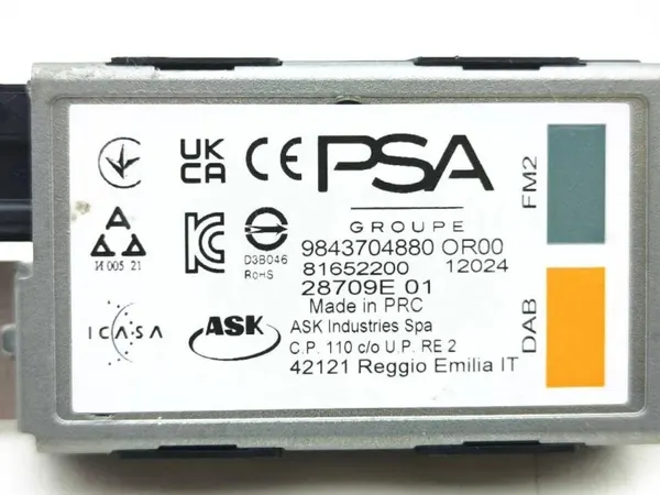 Antenneversterker OEM 9833137780 Peugeot 3008 III image 10