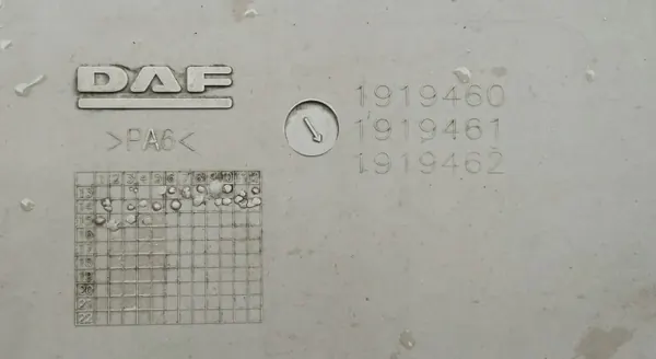 DAF XF 106 schuifdakraam frame OEM 1919462 image 3
