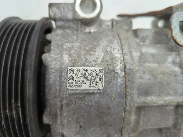 Compresor AC Citroen C4 Picasso 2 2014 9675657880 image 5