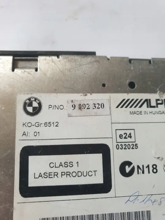 BMW Radio Champ 2 OEM 9292320 - Käytetty image 3