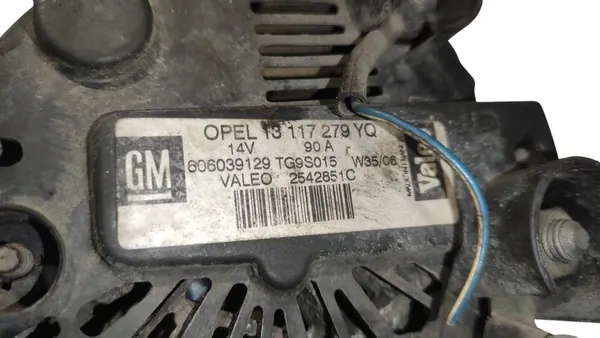 Vaihtovirtageneraattori Opel Astra H Corsa D 1.3 CDTI image 8