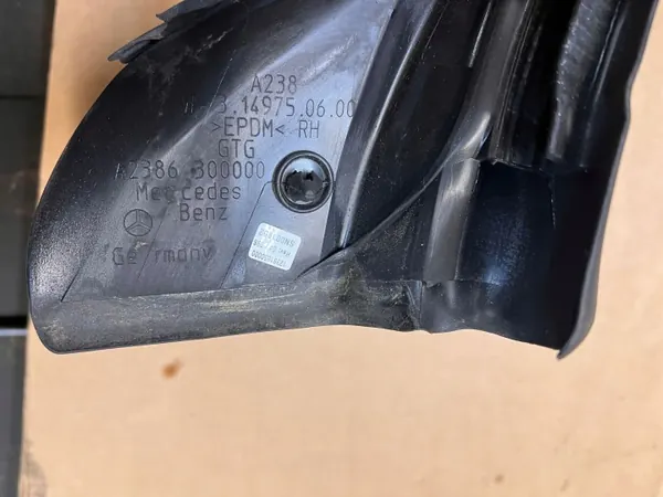 Junta parabrisas OEM A2386300000 Mercedes E W238 Cabrio image 4