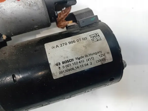 Motor de arranque MERCEDES-BENZ CLA COUPE A2709060700 image 3
