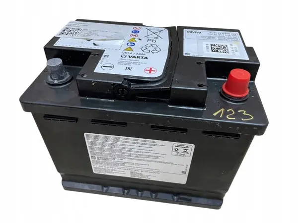 AGM-akku OEM 9878489 12V 60Ah BMW:lle image 2