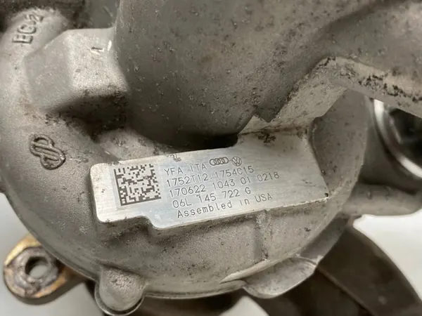 Turbo 2018 Audi Q5 SQ5 06L145722G image 9