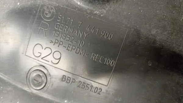 Aile avant droite BMW Z4 G29 OEM 7441900 image 4