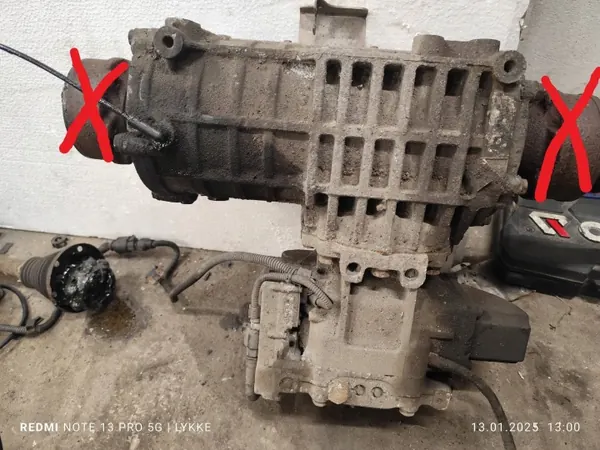 Audi TT Mk1 Rear Differential 02D525053L image 2