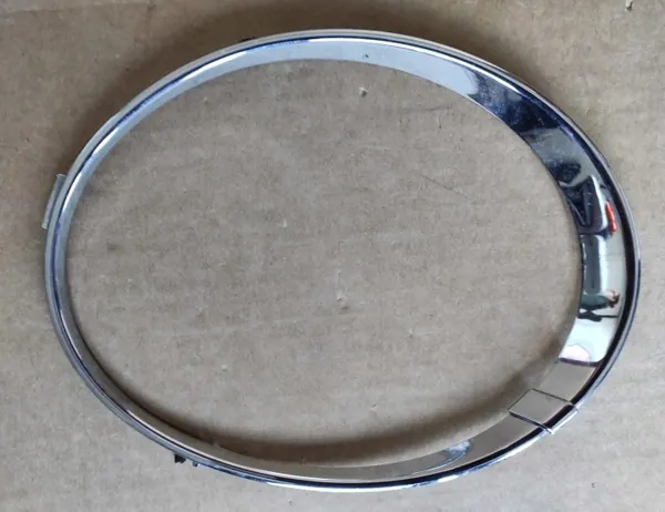 Moldura Farol Esquerdo Cromada OEM 3W8807767 Bentley GT image 2
