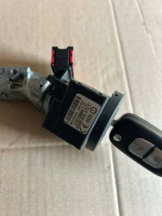Renault Clio 3 tändningslås OEM RENAULT CLIO 3 STACYJKA + KLUCZYK image 4