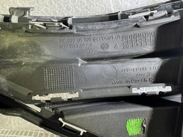 Griglia paraurti anteriore VW GOLF VII 7 LIFT image 3