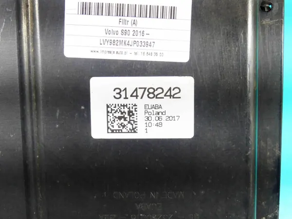 OEM 31478242 Kolfilter för Volvo S90 II V90 image 8
