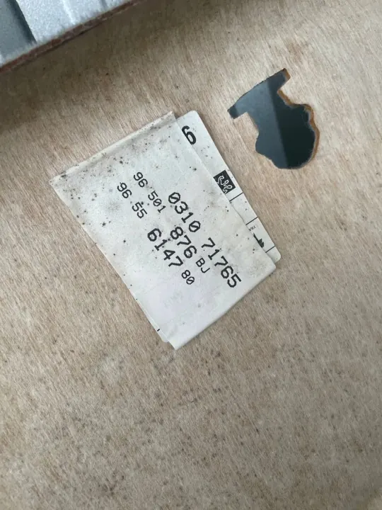 Katto Peugeot 207 5D OEM 96501876 - Käytetty image 4