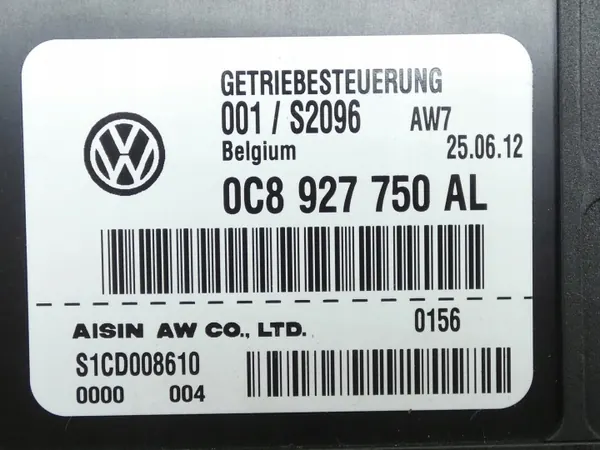 Module de commande boîte vitesses OEM 0C8927750AL image 4