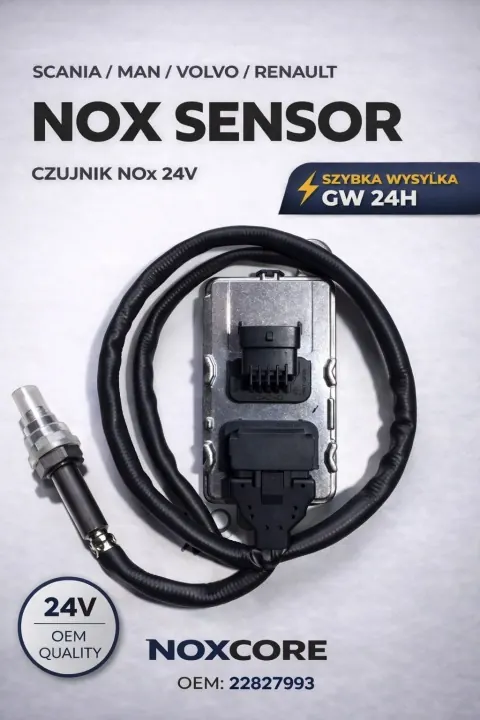 Sensor NOX NOXCORE VOLVO EURO6 24V OEM 22827993 image 2