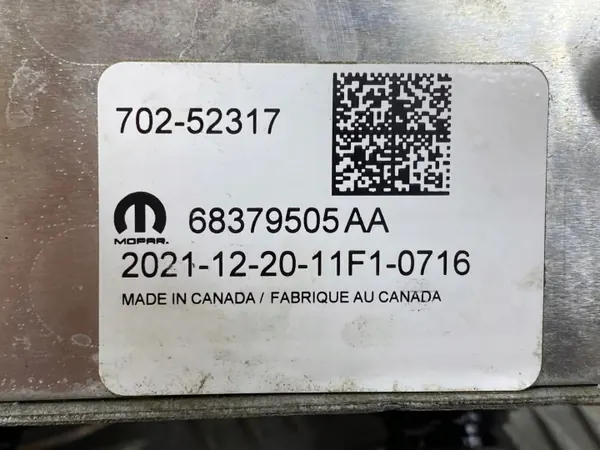 Öljynjäähdytin OEM 68379505AA Jeep Grand Cherokee:lle image 5