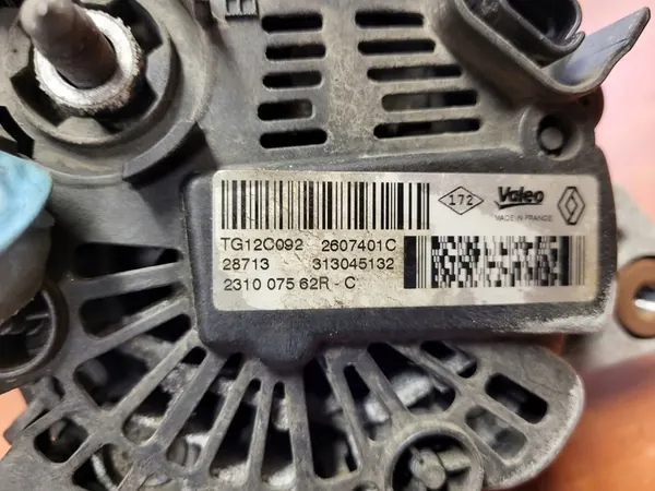 ALTERNATOR DACIA RENAULT 0.9 TCE image 5