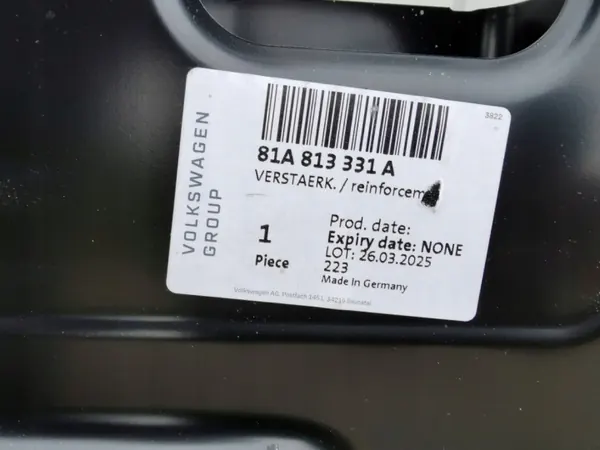 Audi Q2 Heckwand Panel OEM 81A813331A 2016-2025 image 3