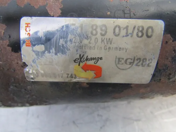 Motor de arranque Mercedes Clase C W202 93-01 2.2 CDI 0041518901 image 3