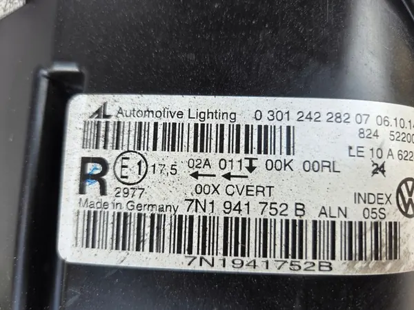 VW Sharan 7N1 Farol Direito Bi-Xenon 7N1941752B image 6