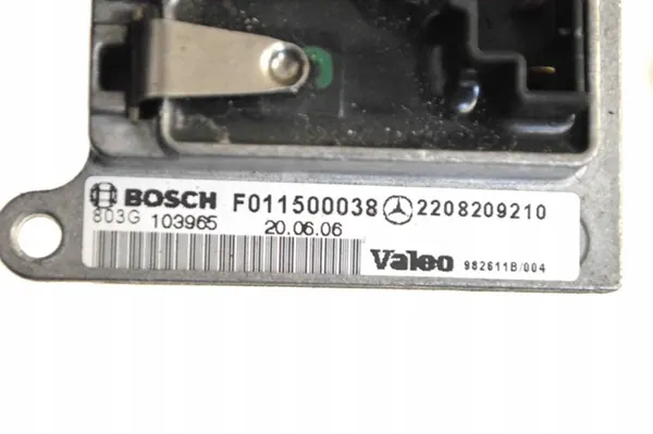 Resistor de calefacción Mercedes-Benz M (W164) A2208209210 image 5