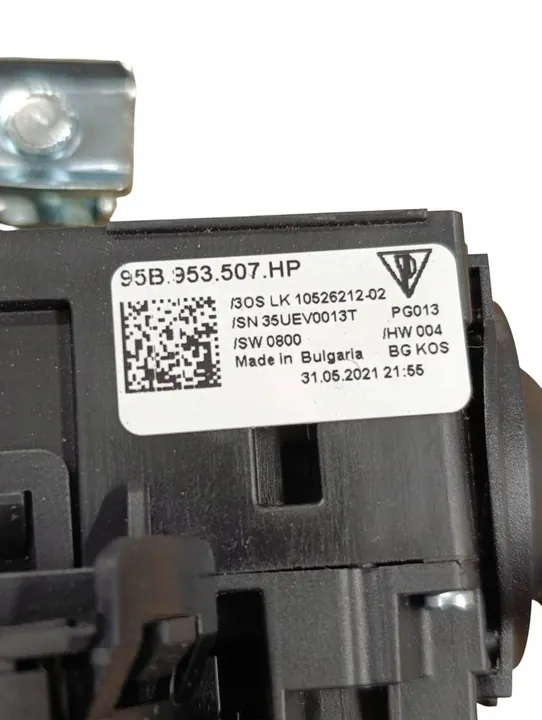 Porsche Macan 2019 Indicator/Wisser Schakelaar OEM 95B953568H image 7